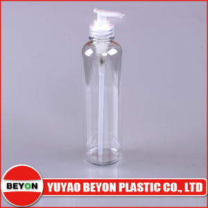 300ml Plastic Shampoo Pump Pet Bottle (ZY01-B127)